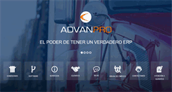 Desktop Screenshot of advanpro.com.mx